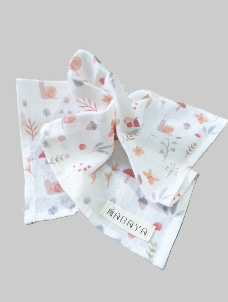 Woodland Organic Cotton Muslins