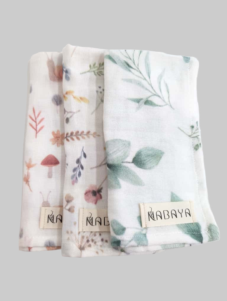 Floral Organic Cotton Muslins