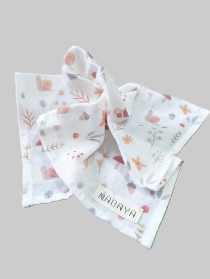 Woodland Organic Cotton Muslins